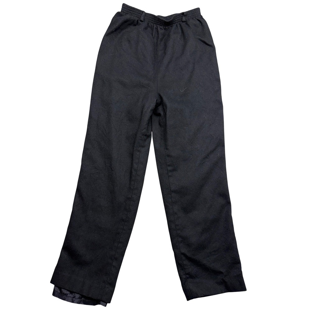 The Petite Concept by Devon Black 100% Wool Lined Pants Women's Size 10 Petite